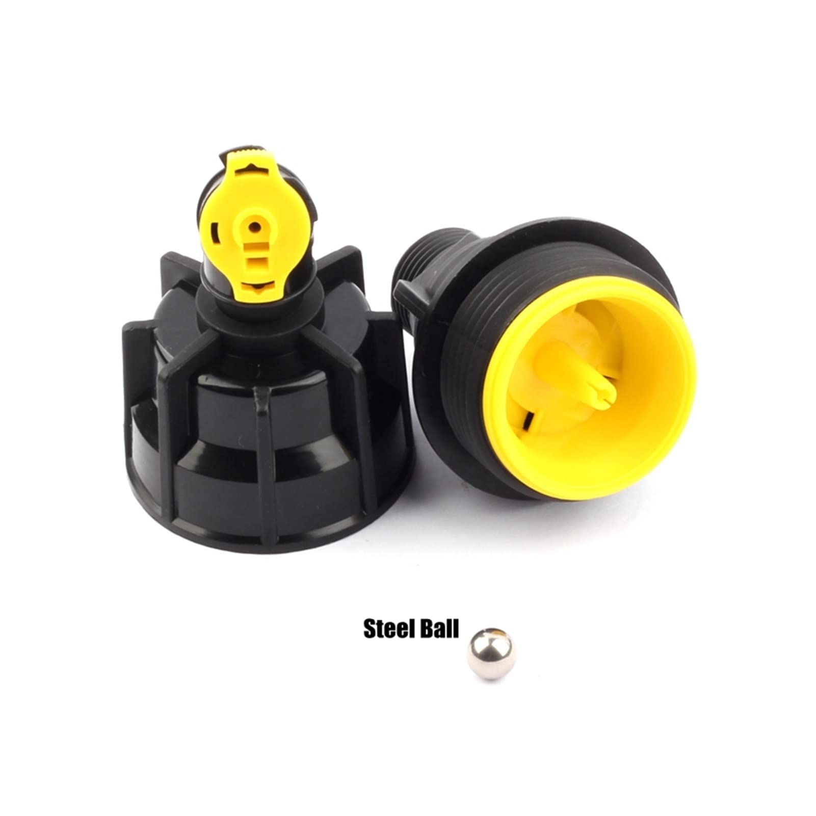 Schlauchanschlussadapter 10 Stück R: 9~10m S 1/2 '' Gewindegarten Rasen Bewässerungsbergler, Stahlkugelantrieb, 360 Grad rotierender Spritzer, Bewässerungsdüse (Color : Green)