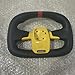 Spare Part Steering Wheel For Segway Ninebot Electric Go Kart Kit Pro Yellow Cart Accessory (yellow)