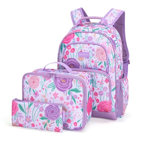 Image of mommore Kids Backpack Set Kindergarten School Bookbag for Boys Girls