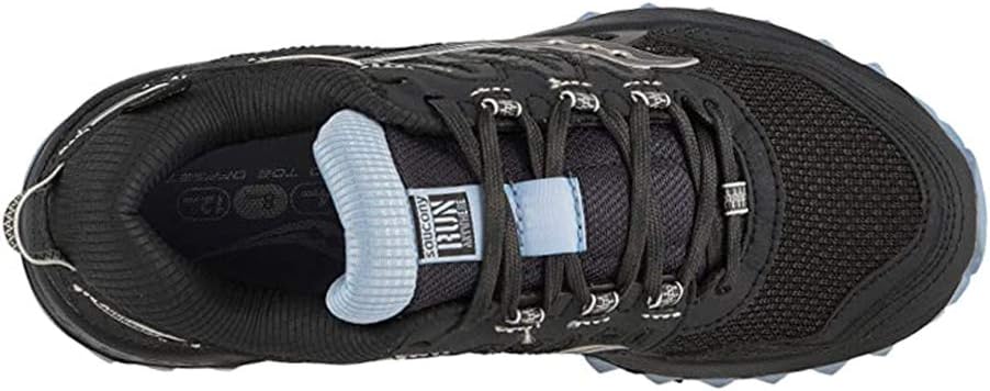 Saucony womens Sneaker 8.5 Black/Light Blue