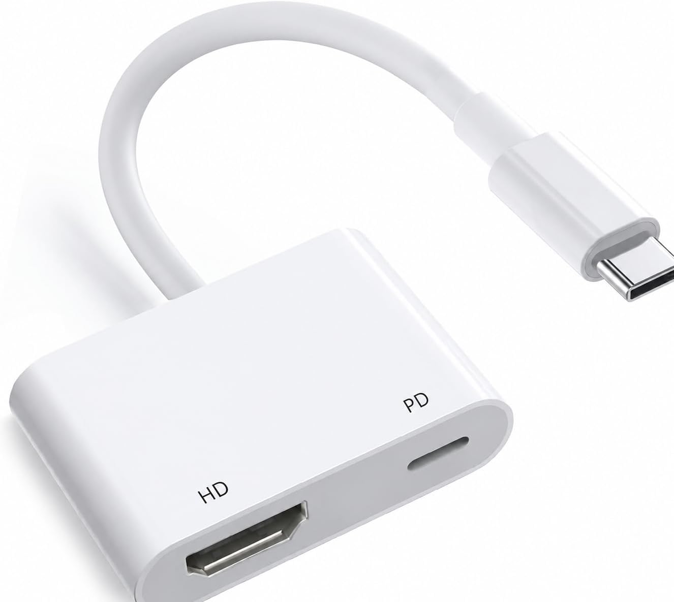 AIRSKY USB-C to HDTV Adapter for iPhone 15/16, USB C HDTV Adapter