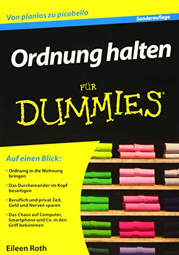 Preisvergleich Produktbild Ordnung halten für Dummies