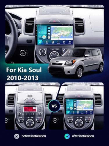 Navegador GPS para Camión Evita Pérdidas sin Internet en su Kia Soul 2010-2013 4 Núcleos 2