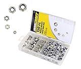 Maxcraft 7692 Nylon Insert Lock Nut Assortment, 150-Piece