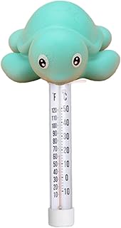 Animals Shape Floating Pool Thermometer, Digital Pool Thermometer, Swimming Pool Thermometer Floating, Suitable for Outdoor and Indoor Swimming Pools and Spas, Pool Accessories, Large Size Easy Read