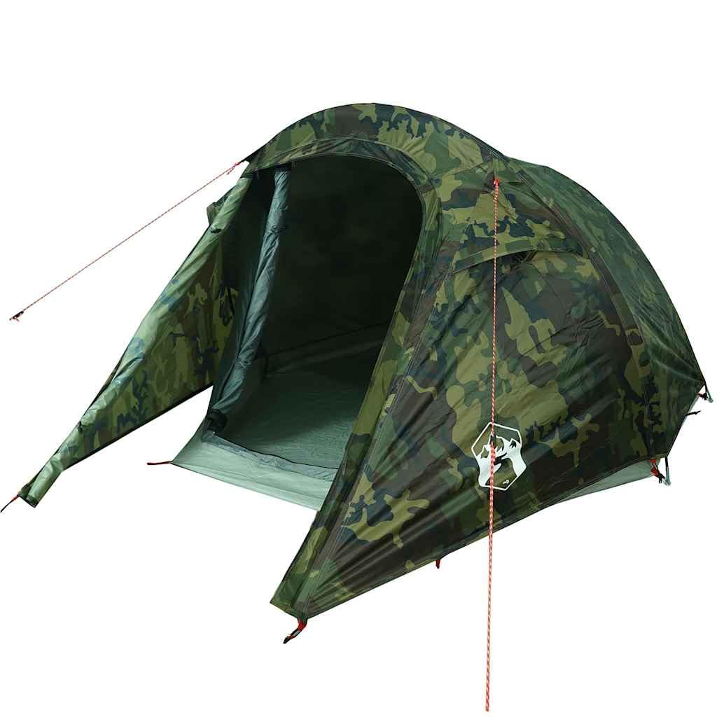 Genérico Tienda de campaña túnel para 2 Personas Impermeable Camuflaje,Deportes,Actividades al Aire Libre,Camping y Senderismo,Tiendas de campaña-4009632