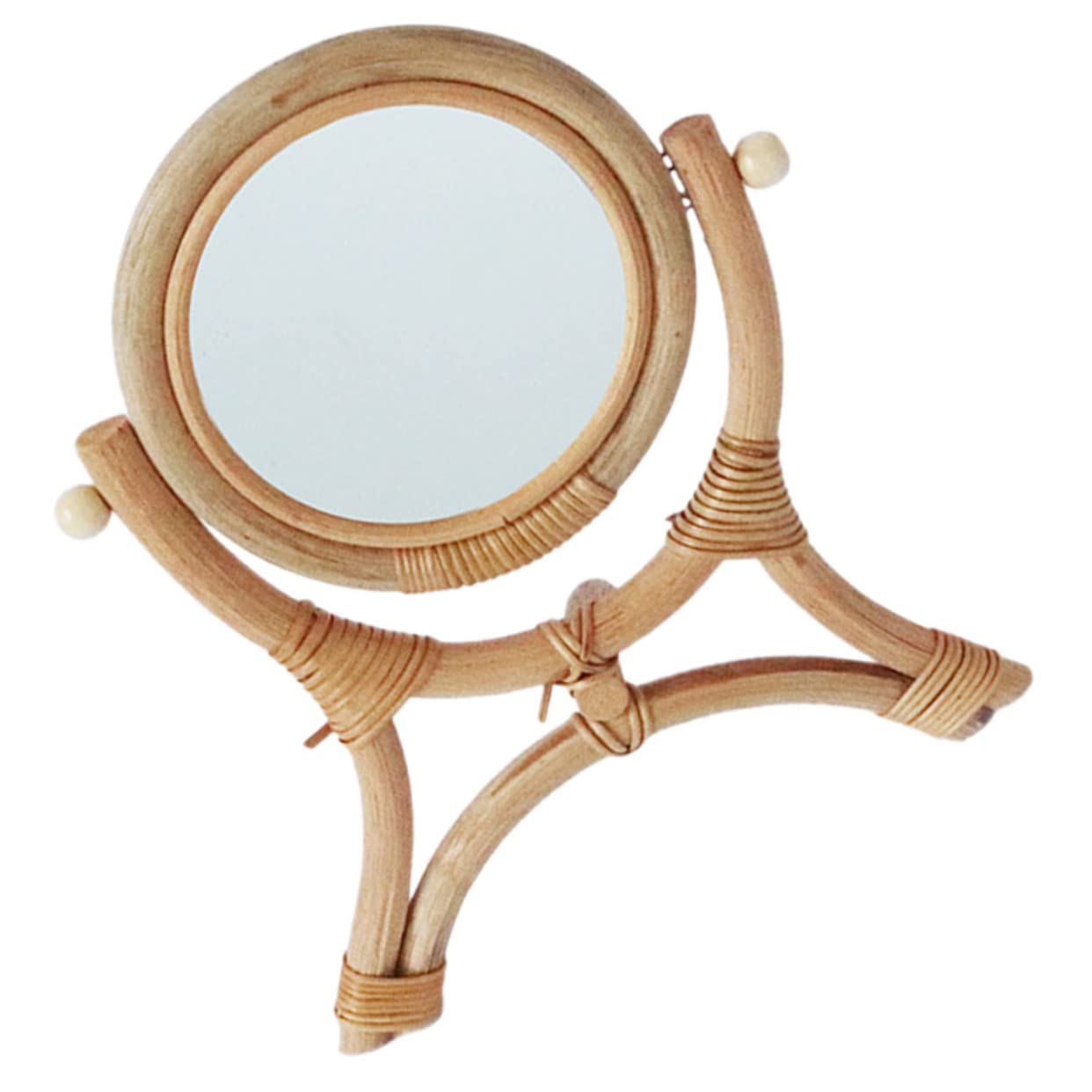 HAPINARY Espejo De Maquillaje para Niñas Luz De Tocador Mesa Espejo De Pared Ser Decoración Espejo Portatil con Luz Decorativo Espejo para Maquillarse Cuerpo Espejo De Tocador Condujo Rota