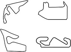 Kit Quadrinhos 4 Pistas/Decoração, F1 - Fórmula 1 - Toque 3D Cor:Preto