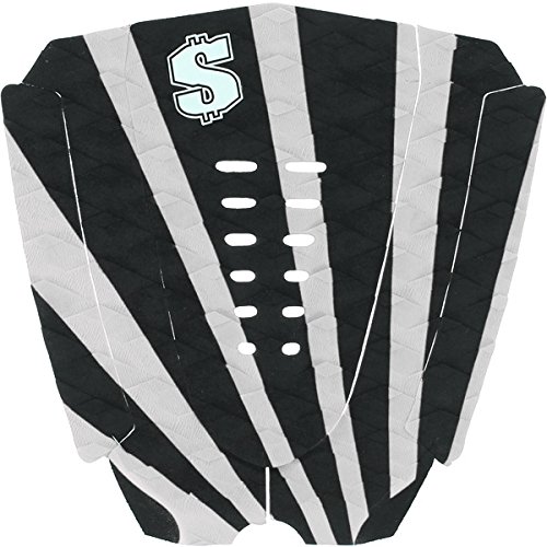 Jr Pro White / Black Surfboard Traction Pad