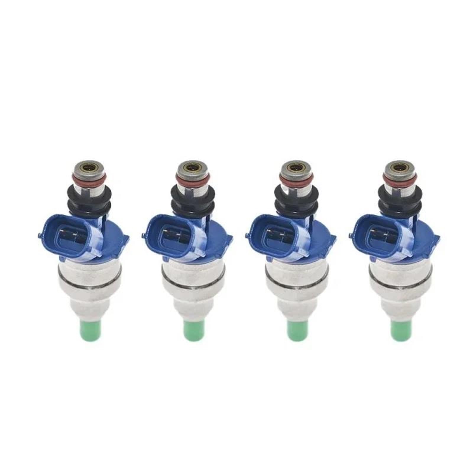 Trfbd 4Pcs 1/ 195500-1970 B6s7-13-250 F02z-9F593-B Fuel Injectors For Probe 2.2L I4 1990-1992 Atomizing Nozzle(4Pcs)
