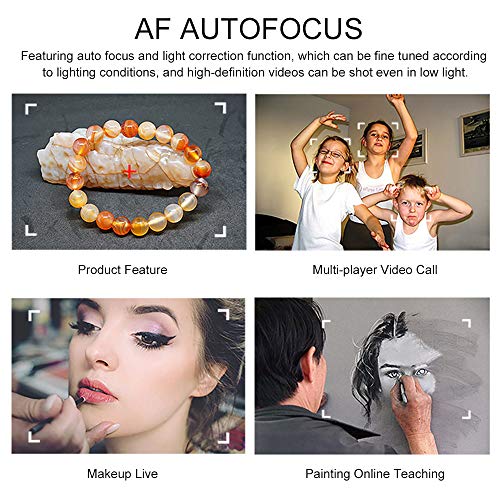 OWSOO P7 USB Webcam 1080P Câmera de computador de alta definição Câmera de conferência com foco auto