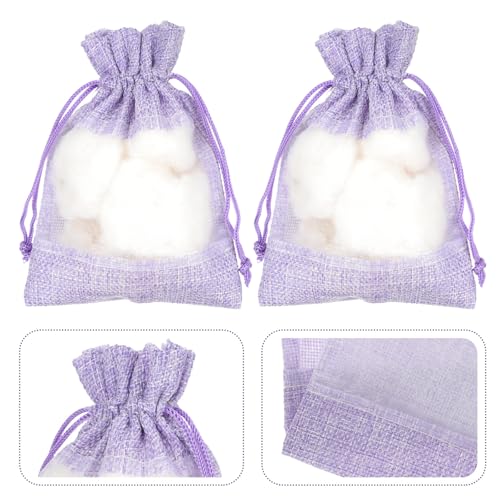 10 bolsas de algodón para sachet de lavanda 10x14cm miniatura 7