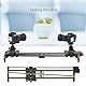 GVM 80 cm Slider Kamera, motorisiert, Track Dolly Slider, Slider Kamera, Schienensystem mit motorisiertem Beschleuniger und Videoaufnahmen, Follow Focus Shot, Panoramaaufnahme von 120 ° – 80 cm
