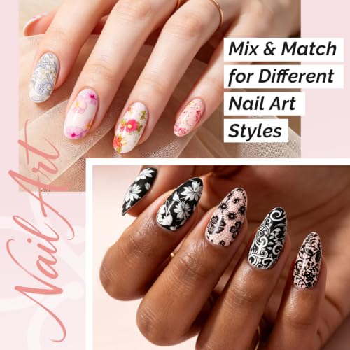 Image of MelodySusie Lace Nail Foil 20 Rolls