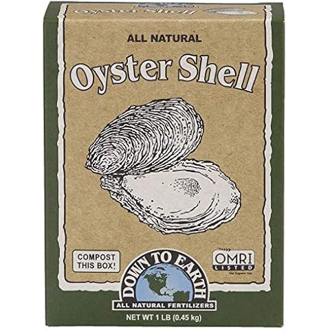 Down to Earth Organic All Natural Oyster Shell Fertilizer Cover