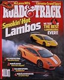 Road & Track November 2009 Smokin' Hot Lambos Maerati GT4 McLaren MP4
