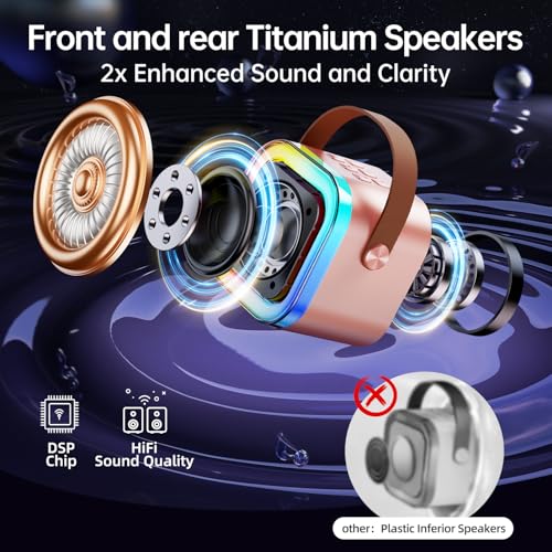 image for Kinglucky Mini Karaoke Machine for Kids, 2025 TOP Birthday Gifts Ideas