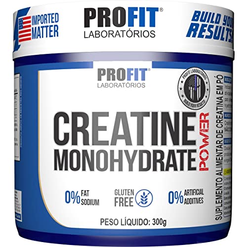 PROFIT LABORATÓRIO Creatina Monohydrate Power 300g Sem Sabor -, multi-colored, Tamanho único