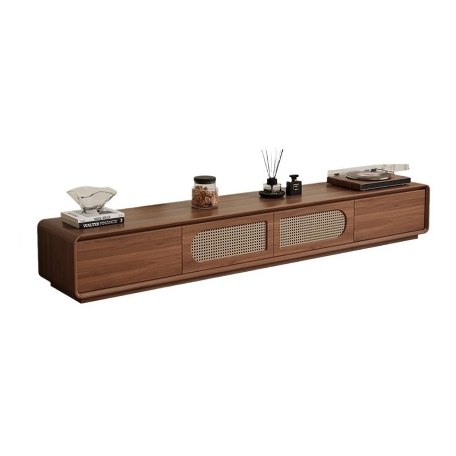 DFGHNBVC Console Entertainment Center Storage Cabinets Media Console Floor-Standing Tv Cabinet Entertainment