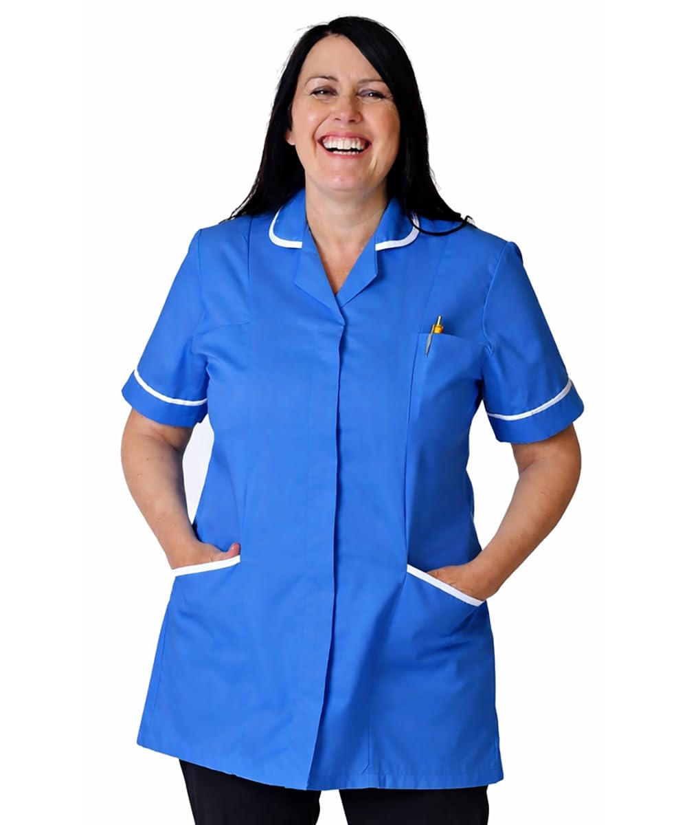 Skywear T66 Healthcare and Beauty Tunics Woman Girls Ladies Tops Office Uniform Shirts in Multicolors — view 18