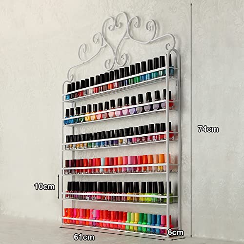 Organizer a 6 ripiani in metallo per esposizione