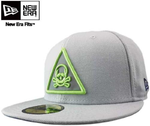 Amazon New Era Cap ニューエラ キャップ グリーンロゴ デンジャー デンジャー グレー ライム グレー サイズ 8 キャップ 通販