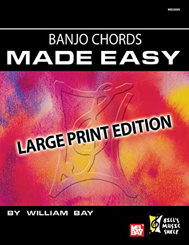 Banjo Chords Made Easy, Large Print Edition (English Edition)