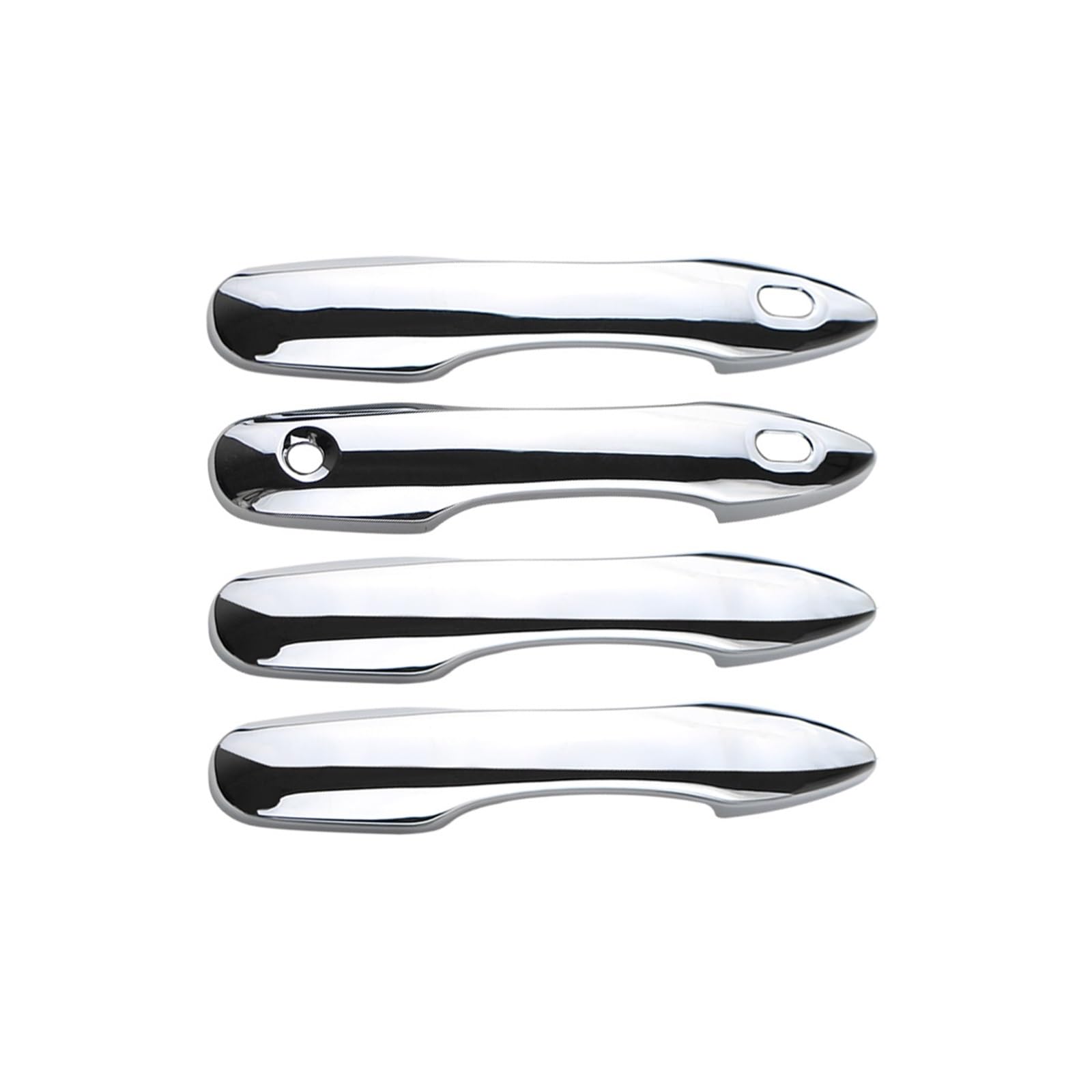 FNCVTM Sliding Exterior Handle for Toyota for Corolla for Cross XG10 2021-2024 Door Handle Cover Decoration Sticker Trim Styling Exterior(Silver)