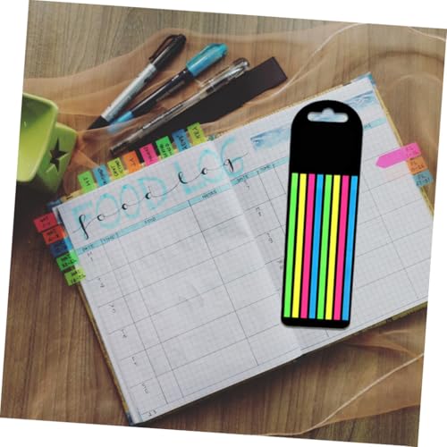 Marques pages collants colorés pour bloc-notes et organisation de bureau - 4