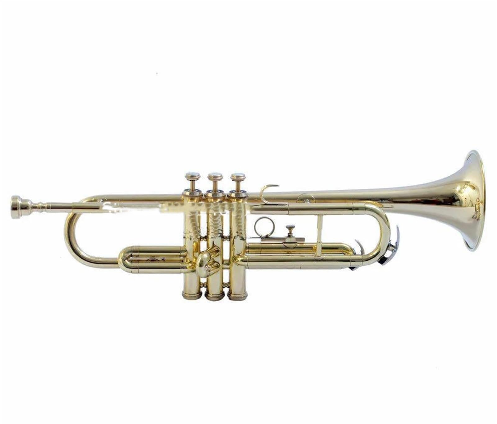 Zestaw instrumentów dętych blaszanych trąbka Profesjonalny Instrument W Postaci Trąbki Bb Z Mosiężnymi Instrumentami I Futerałem