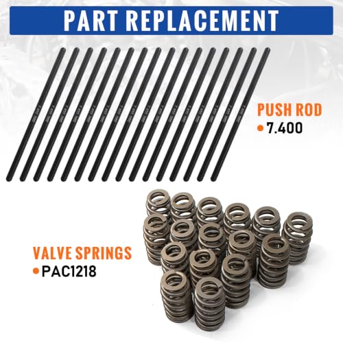 Image of E1840P Sloppy Stage 2 Camshaft Kit with Springs Pushrods Lifters Set Fits for 1997-2013 Chevrolet GMC LS1 LS2 LS6 LQ4 LM7 4.8 5.3 5.7 6.0 6.2 V8 LSx Engine Replaces #PAC-1218 HL2148S 7.400 inch