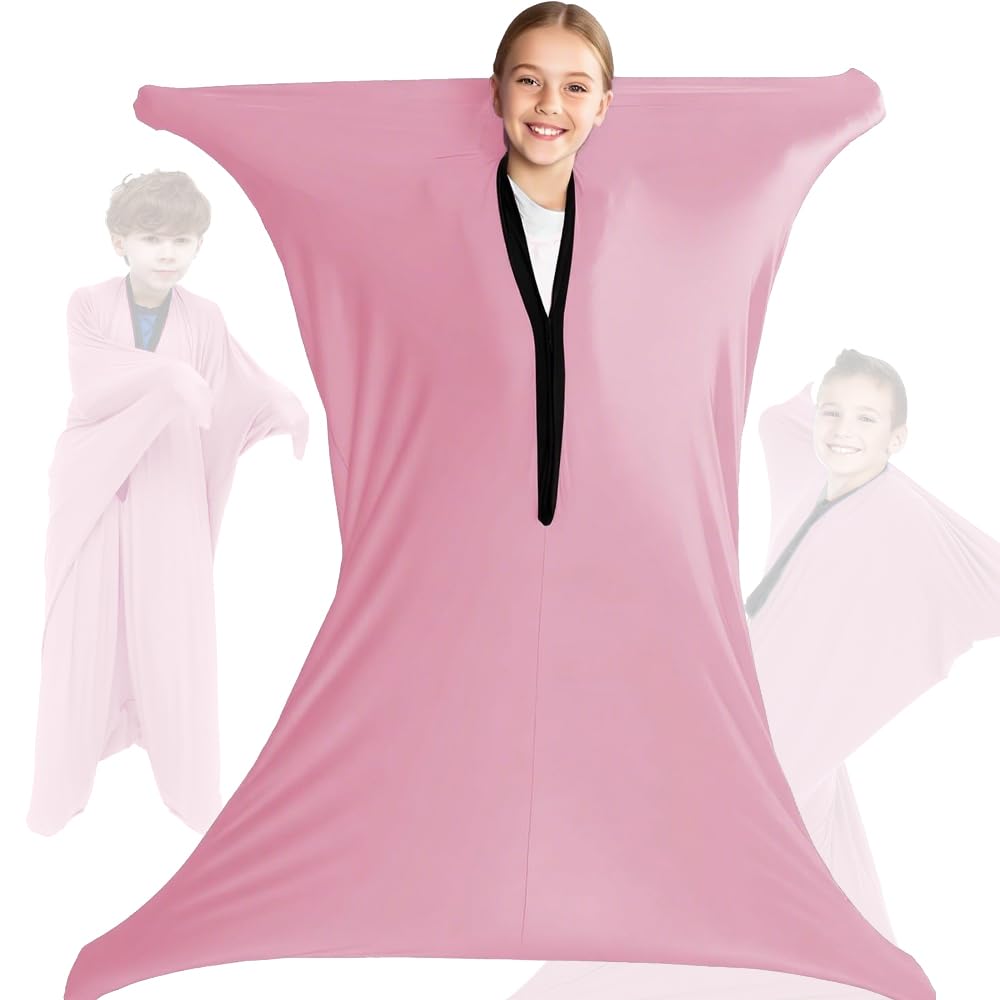 Vmxlso Sensory Body Sock for Kids 40"X27" Body Sock Sensory Kids, Stretchy Sensory Socks Kids Autism