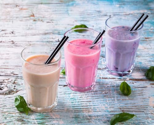 Image of 300ml Clear Glass Tumbler, Highball Drinking Glasses for Cocktails, Juices, Milkshakes (3, 300ML)