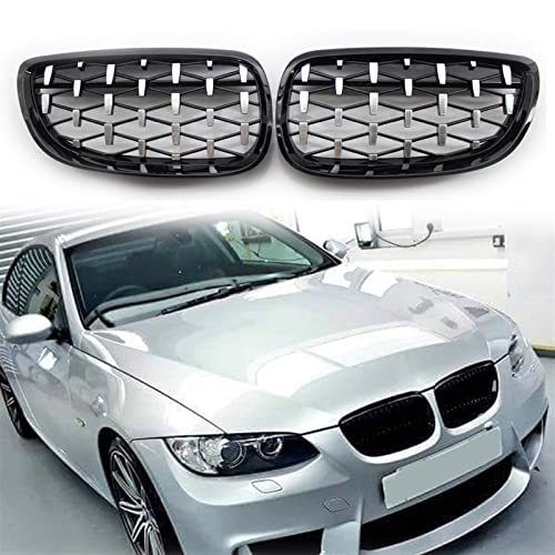 Calandre de capot BMW E92 E93 style diamant finition chrome brillant premium