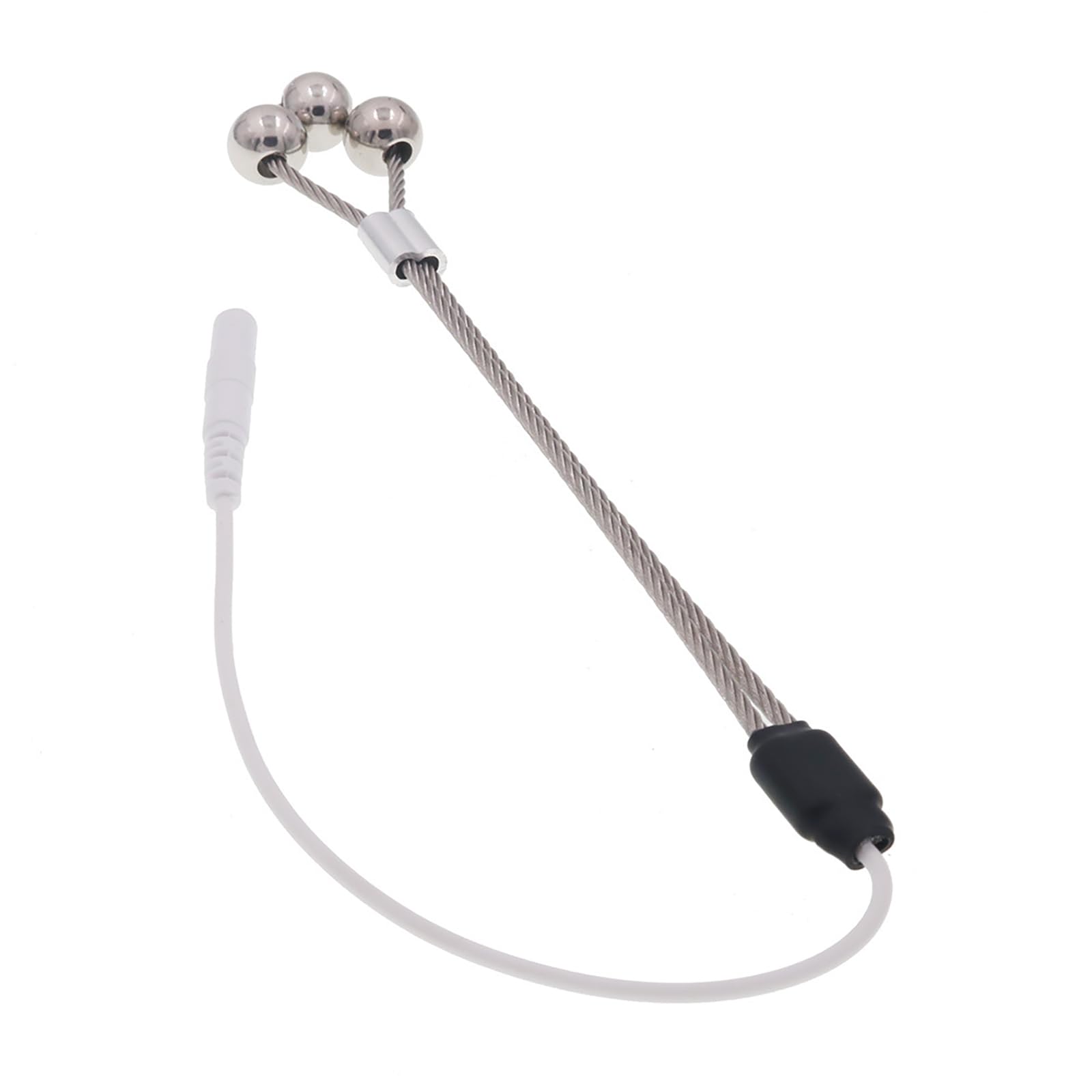 Plug Uretrale Elettrostimolante Con Anello Fallico Regolabile Dilatatore Vuoto Acciaio Inossidabile Giocattolo BDSM Uomo E Stim
