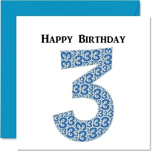 Fun 17th Birthday Cards for Boys - Shapecloud - Happy Birthday Card for Son Daughter Brother Sister Grandson Granddaughter Niece Nephew Cousin, 145mm x 145mm Greeting Cards, Fun Birthday Card