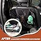 Rückenlehnenschutz Auto Kinder - 2 Stück Autositz Schutz Rückseite Kinder, Sitzschutz Auto Rückenlehne mit Netztaschen, Rücksitzschoner & Autositzschoner Wasserdichter Organizer mit Reinigungsbürste