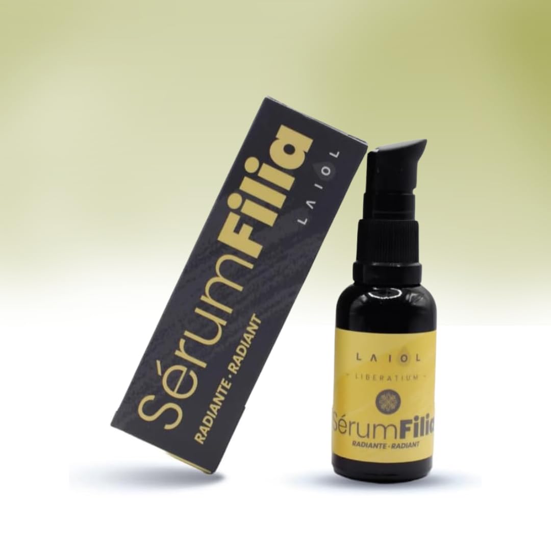 LAIOL BIOCOSMETICS FILIA Sérum con vitamina C y E | Ácido Hialurónico Sérum facial | Crema Acción Antioxidante, Hidratante y Rejuvenecedora con ingredientes 100% orgánicos certificados