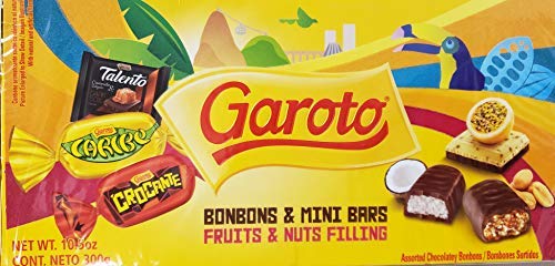 Assorted Bonbons Garoto - 10.5oz-set of 10