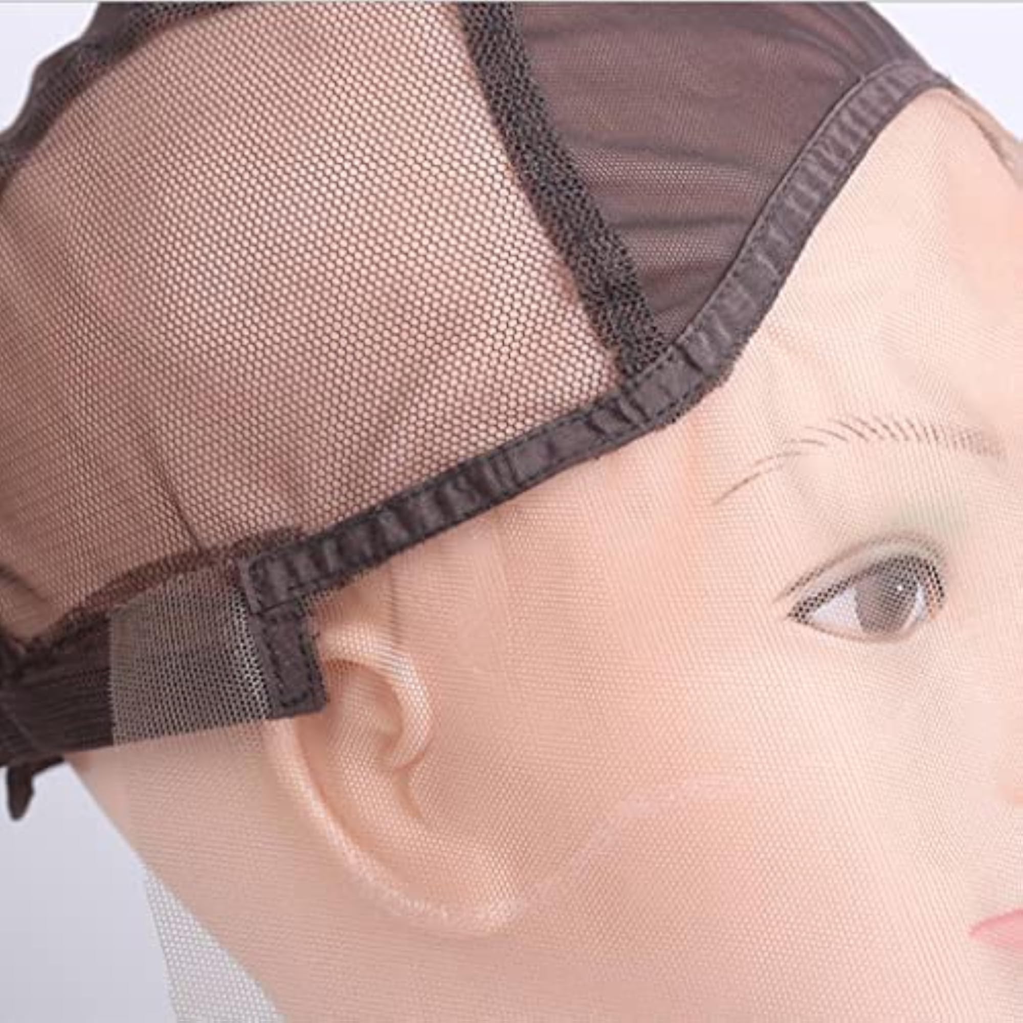 Lace Cap for Making Wigs, Elastic Straps Hairnet