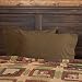 Tea Cabin Green Plaid Pillow Case Set of 2 21x30"