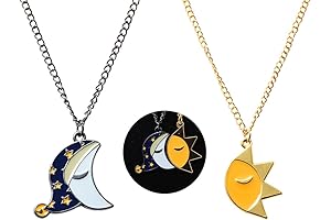 FNAF Sun and Moon Necklace: A Radiant Alliance for Freddy Fazbear Fans