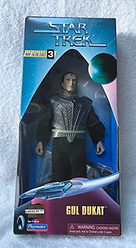 deep space nine action figures - STAR TREK GUL DUKAT Deep Space Nine 9 INCH Warp Factor Series 3 Fully Ar...