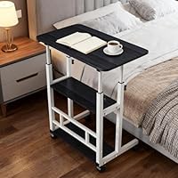 Bedtafel Op Wielen - Verrijdbare Bedtafel - Laptoptafel Op Wielen Verrijdbare Laptoptafel Overbed Tafel Tafel Voor Over Bed Bedtafeltje Met Wielen Laptoptafel Bed Bedtafel Laptop