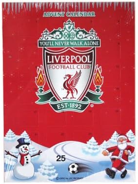 Liverpool F C Advent Calendar With Chocolates Amazon Co Uk Sports Outdoors