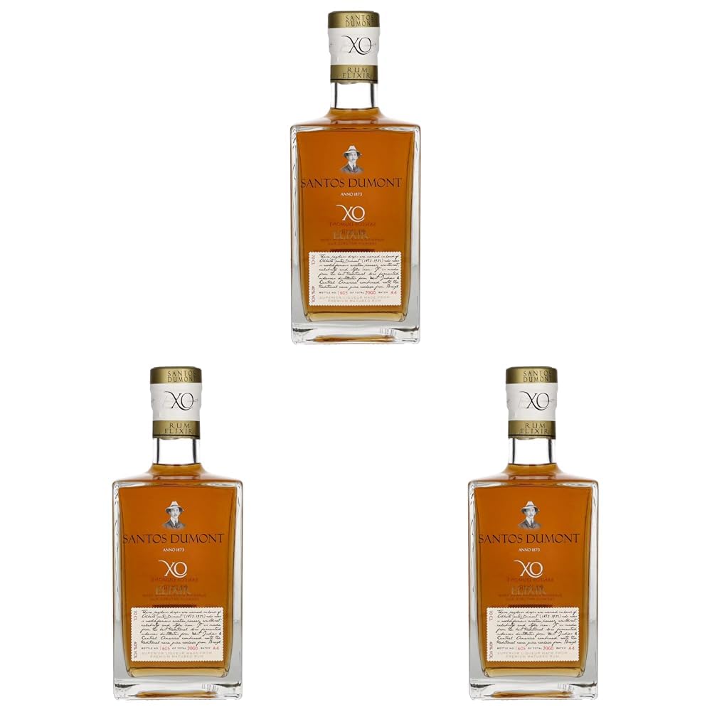 Santos Dumont XO Elixir Spiced (1 x 0.7 l) (Packung mit 3)