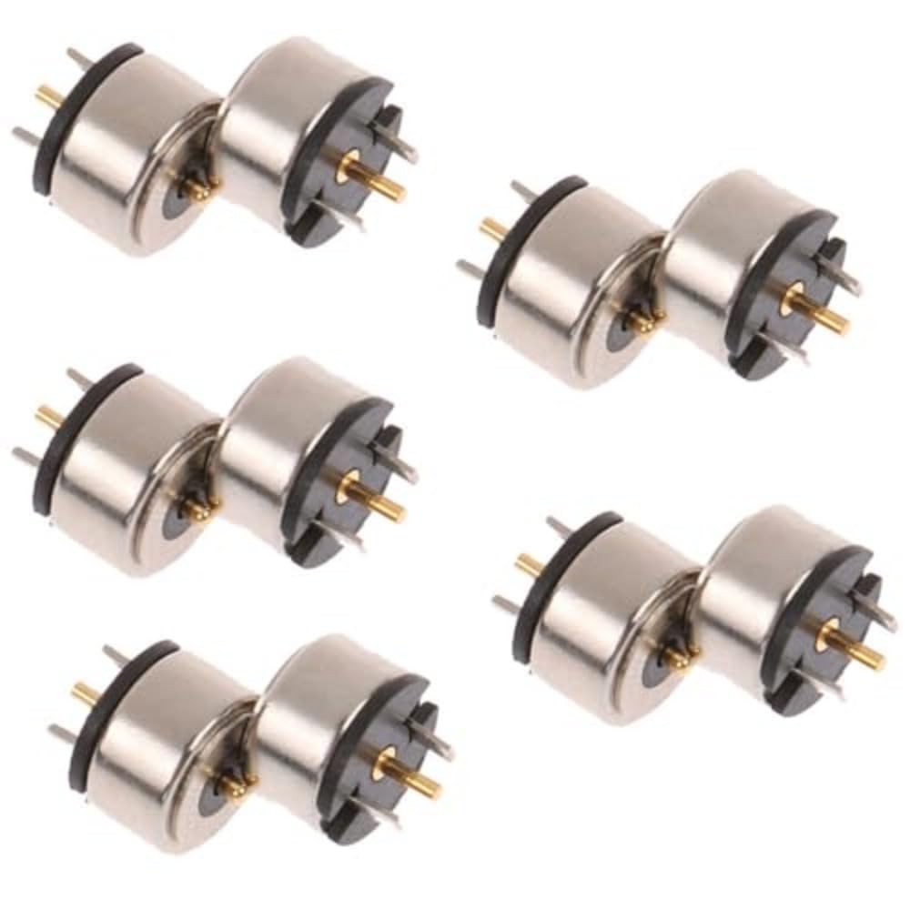 5 Set /10 Pcs 8mm 2 Pin Current Magnet Male Female Magnetic Cable Pogo Pin Connector DC Power Charge Probe Magnetic Pogo Pin Connector