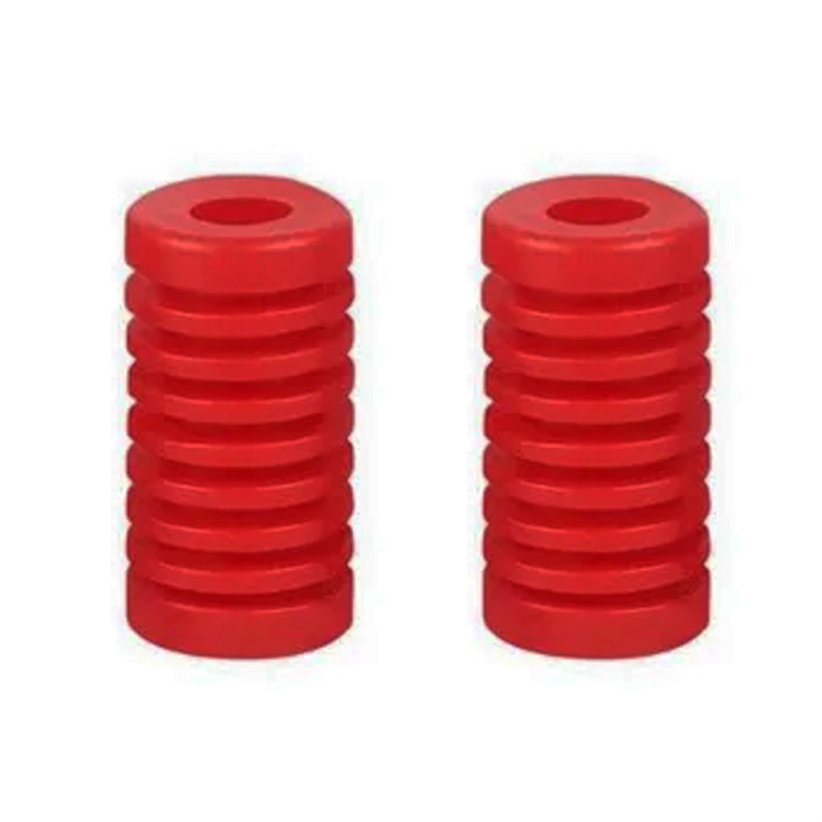 Tpsobru Red 2Pcs Motorbike Foot Rest Motorcycle Gear Shift Lever Pedal Foot Pad Rubber Cover Universal Pedal Cover Shifter Lever Cover Pad(Red 2Pcs)