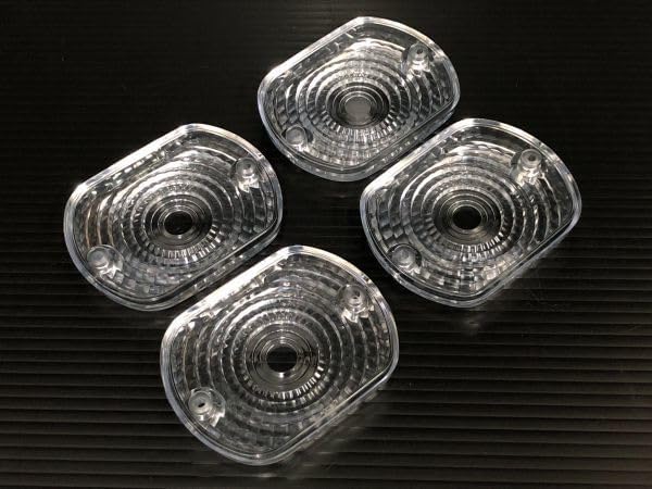 カワサキ Z400FX/Z1000MKタイプ ウインカーレンズ スモーク 4枚SET