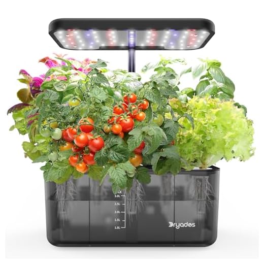 Translucent 8‑Pod Hydroponic Countertop Kit